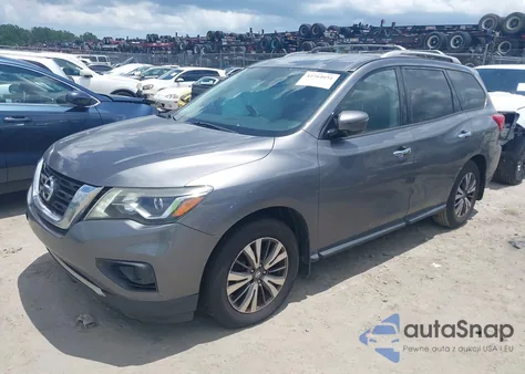 2017 Nissan Pathfinder S из США, поврежденный, VIN 5N1DR2MN7HC661085